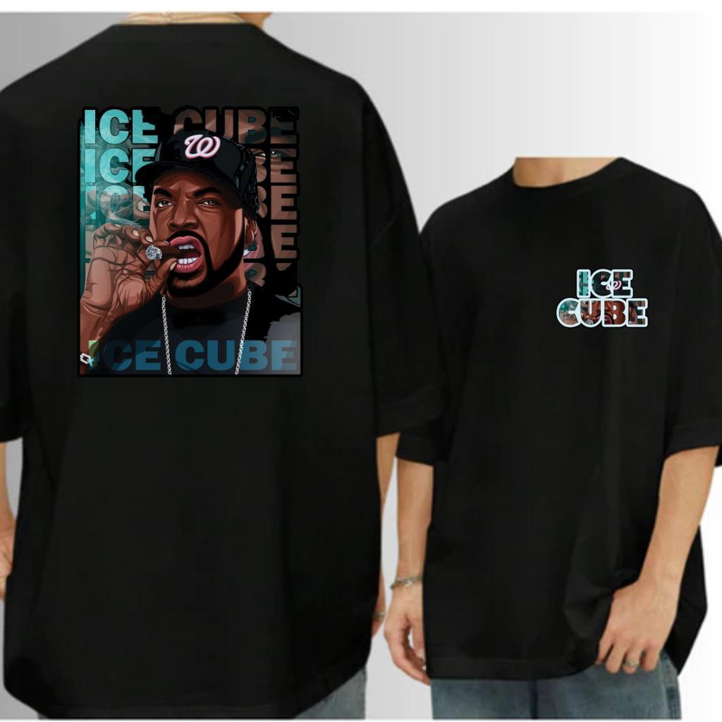 Camisa Camiseta Oversized Premium Lançamento Streetwear Confortável 100% Algodão Ice Cube
