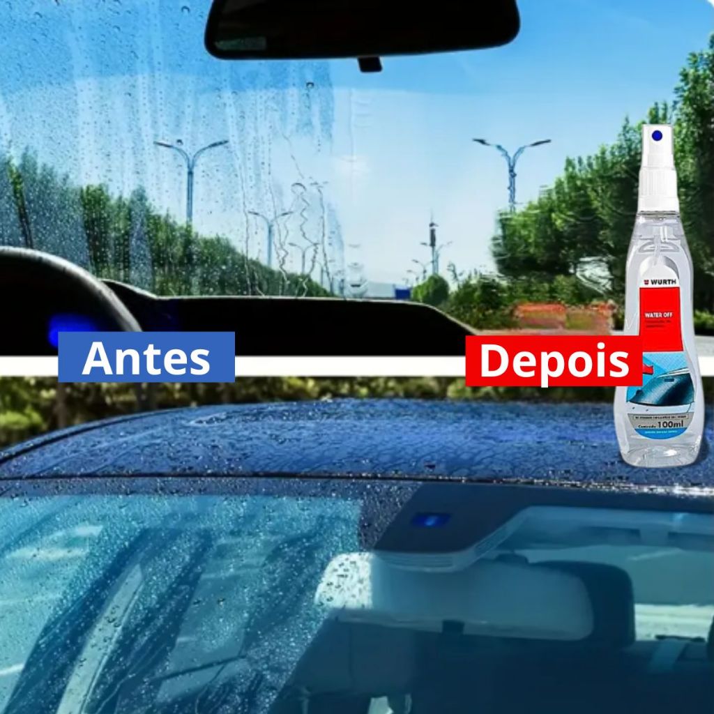 Limpa vidros SUPER CRISTALIZAÇÃO marca alemã Wurth vidros em geral