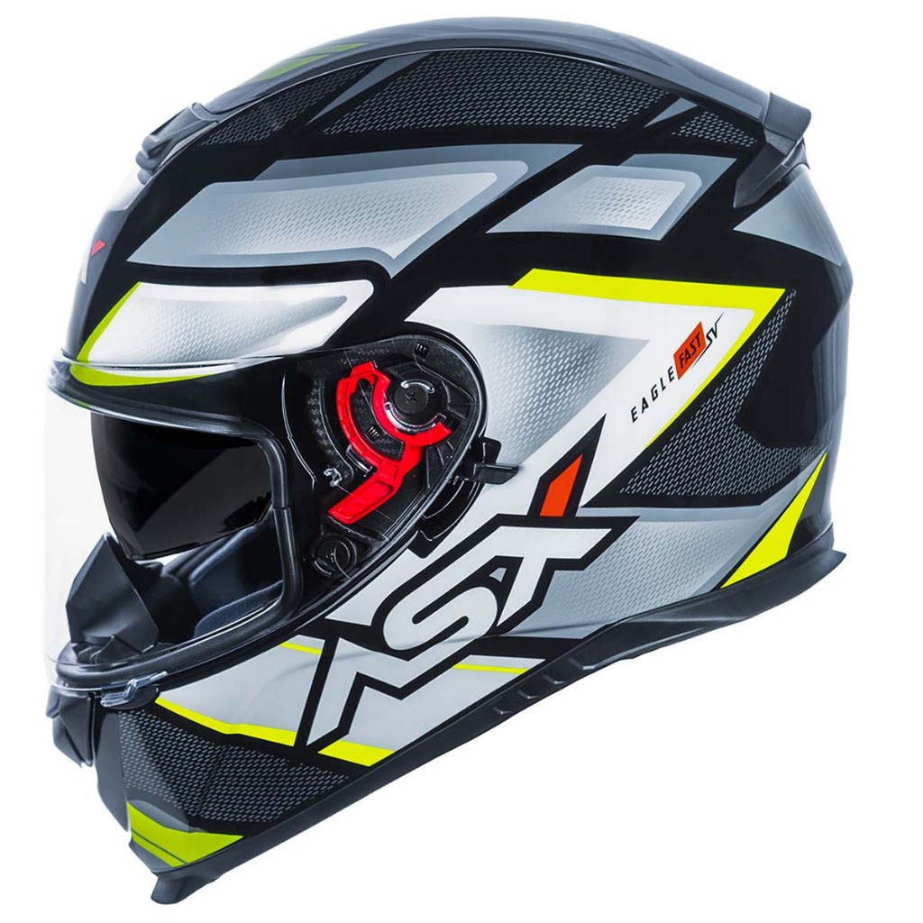 Capacete ASX Masculino Eagle Fast SV Brilho