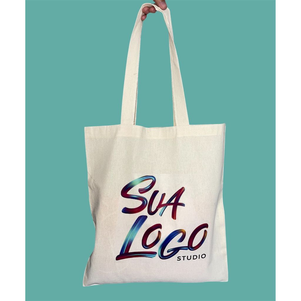 Kit 5 Ecobags Personalizadas Com A Sua Logo - Ecológica Premium - Brindes e presentes em Oferta na Shopee