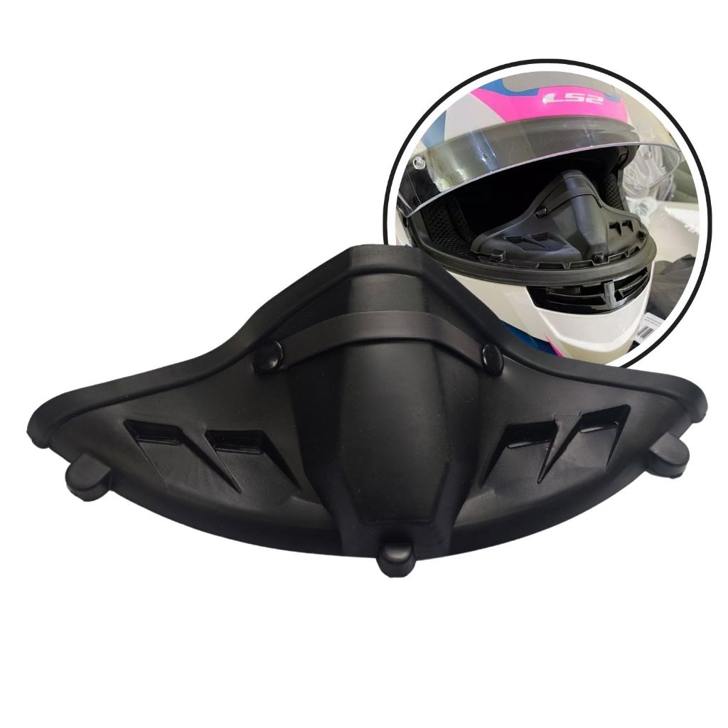 Narigueira Capacete Ls2 Super Alta Respiro Clip Espuma em Oferta na Shopee