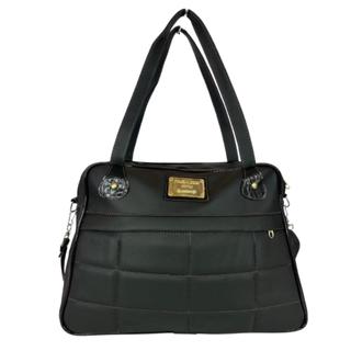 Bolsa Transversal Feminina Ombro Reforçada 2 Divisorias + 2 Alças Trabalho em Oferta na Shopee