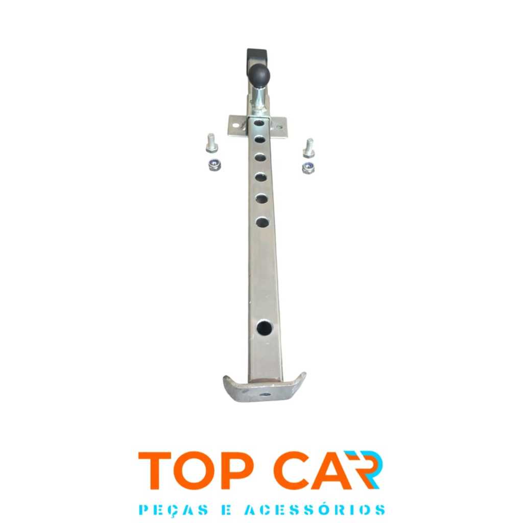 1 und Pé De Apoio Nivelador Regulável Para Reboque cap 200kg varias regulagens pe de carretinha estaca de carreta