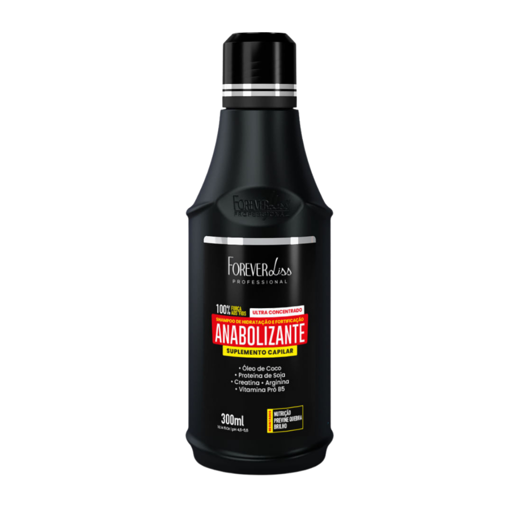Shampoo Anabolizante Forever Liss 300ml Hidratação e Nutrição