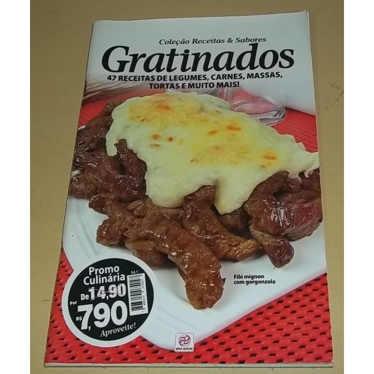 Livro de Receitas & Sabores Gratinados