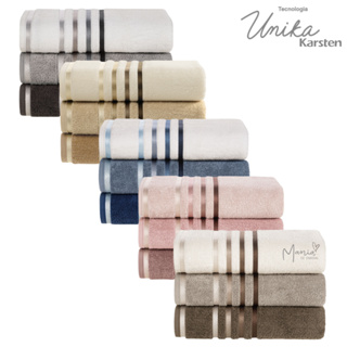 Toalha De Banho Gigante Lumina Karsten Fio Penteado 100% Algodão Toque Macio Grossa Ótima Absorção em Oferta na Shopee