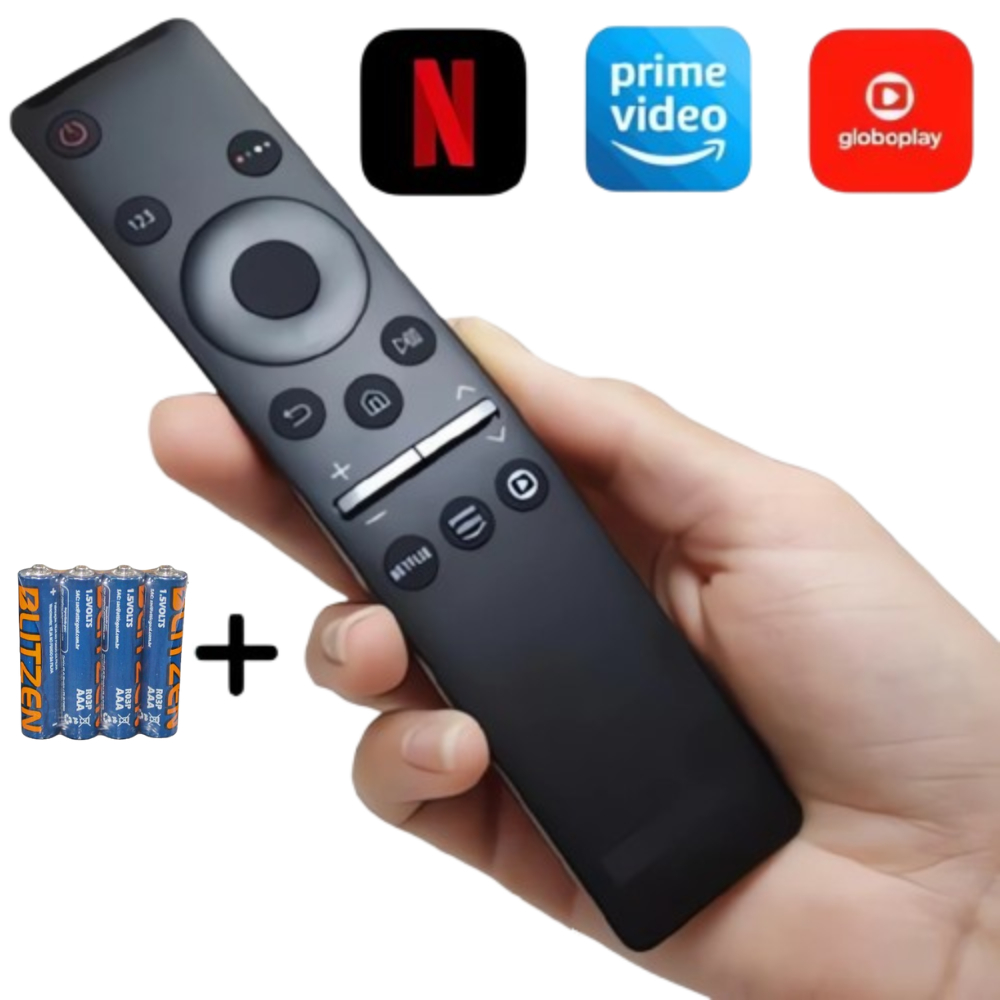 Controle Remoto Genérico Para Samsung Para Smart TV 4K LCD LED 32 40 42 43 50 52 55 60 65 Polegadas