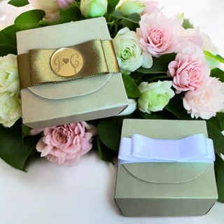 100 Caixinha Bem Casado Lembrancinha 6x6x4 Branco/ Kraft, Verde, Lilás, Rose, Serenity e Terracota em Oferta na Shopee