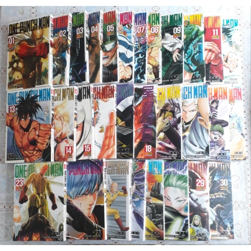 One-Punch Man Do 1 Ao 30 - Escoha um Mangá