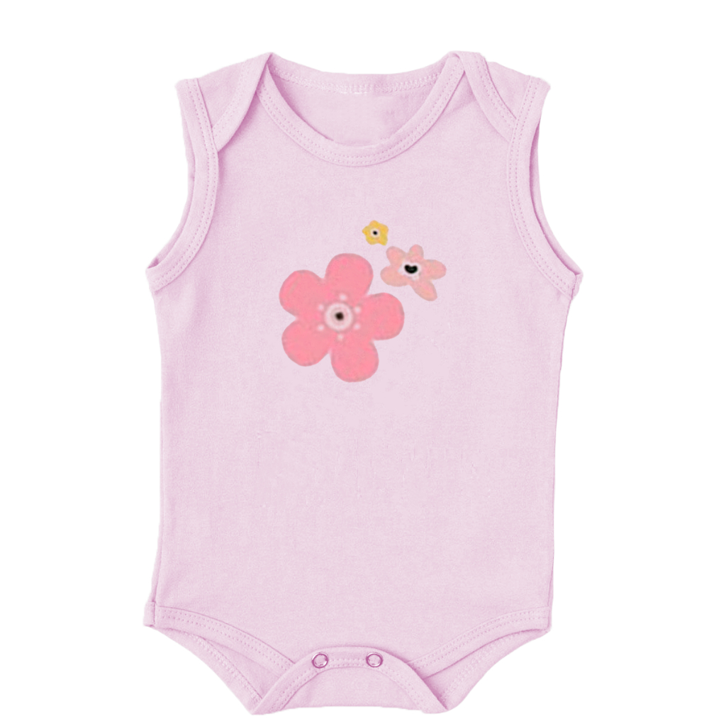 Body Bebê Regata 100% Algodão Enxoval Verão Lindas Estampas