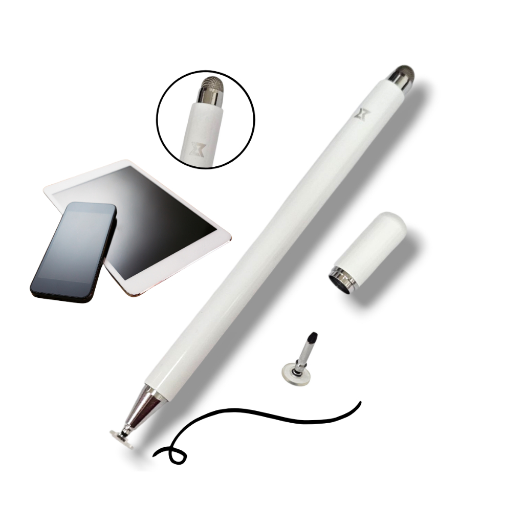 Caneta Stylus Touch Screen Universal Para Smartphones Tablets Telas Touchscreen Compatível com iOS e Android