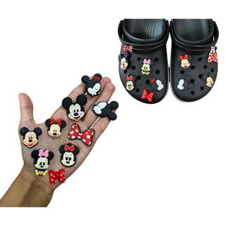 Conjunto de Encantos de Apliques Sortidos de Minnie kits com  4, 8, 10 unidades em Oferta na Shopee