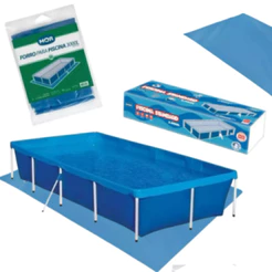 Piscina Com Armação + Forro Retangular 3000 Litros Mor