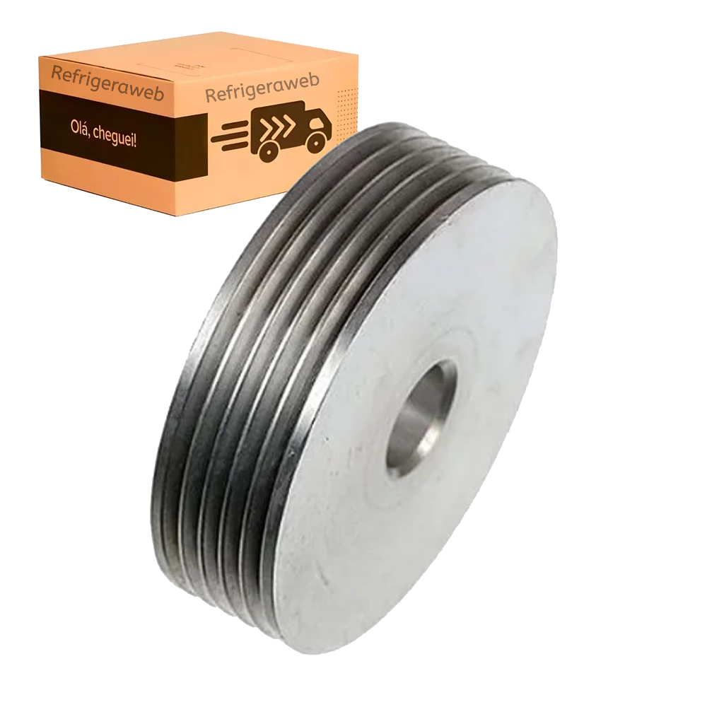Polia Estriada Motor Lavad. Compativel Electrolux Universal