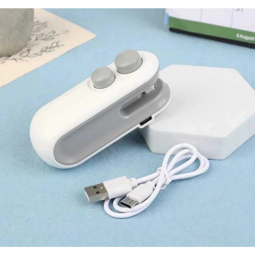 Mini maquina seladora embalagem recarregável/Promoção Qualidade Produtos Selados