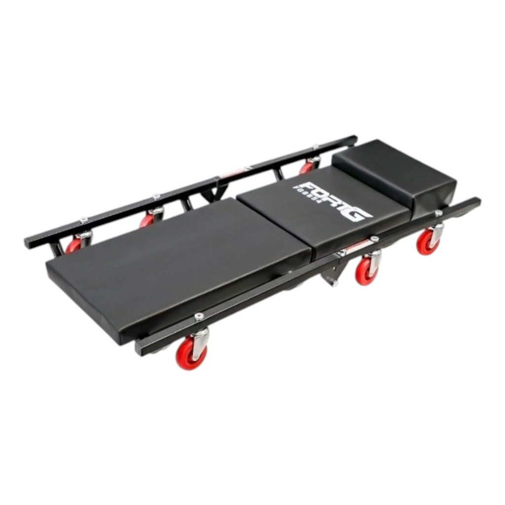 Esteira Para Mecânico Dobrável 92 x 38 x 12cm Com Rodinhas Reforçadas FortG