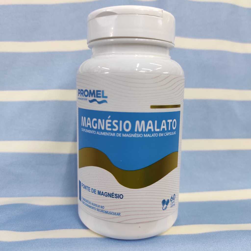 MAGNÉSIO MALATO 60 CÁPSULAS (PROMEL)