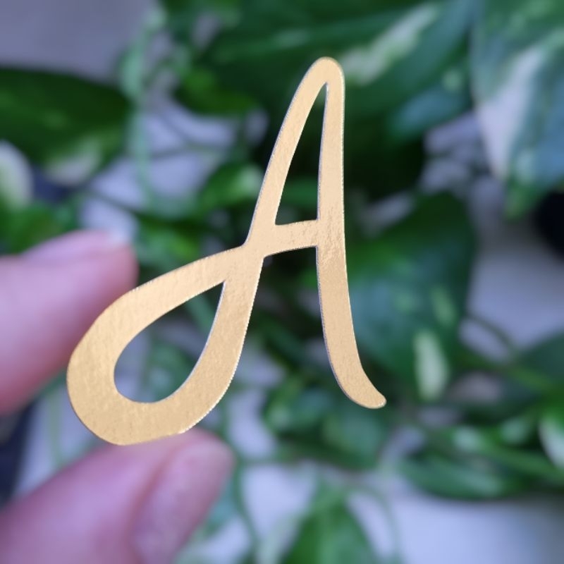 Kit de Aplique Letras Nome em Lamicote - Letras Dourados e Prateadas para Lembrancinhas Festa Infantil