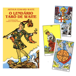 Baralho Tarô Universal De Waite O Grande Tarot De Waite 78 Cartas em Oferta na Shopee