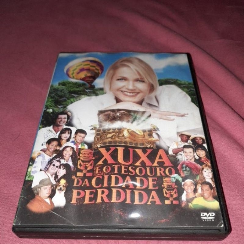 DVD ORIGINAL  - Xuxa e o tesoura da cidade perdida