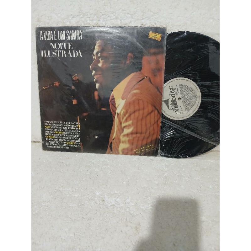 lp Noite Ilustrada  - a vida é um samba