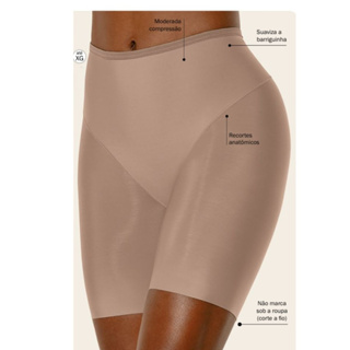 Bermuda Modeladora Control Hipslip DeMillus 094223 em Oferta na Shopee