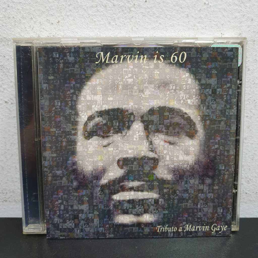 CD Marvin Is 60 - Tributo A Marvin Gaye - Montell Jordan - Original