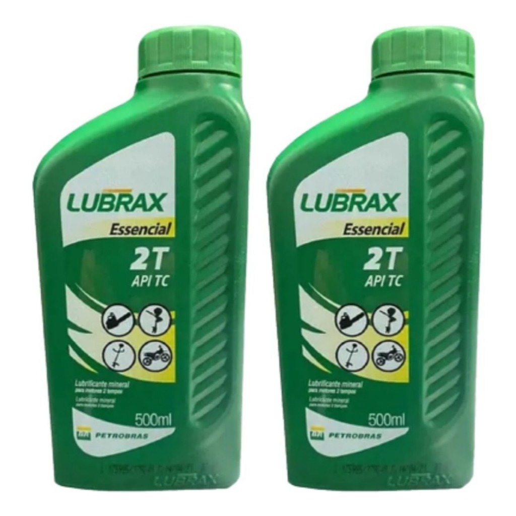 2 Oleo Lubrax Essencial Mineral Moto Rocadeiras Motosserras em Oferta na Shopee
