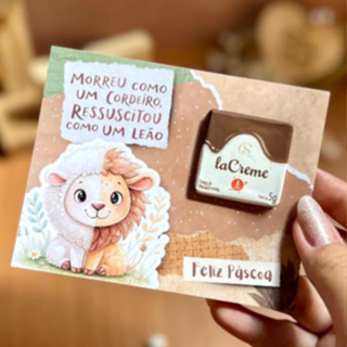 ENVIO RÁPIDO - Cartões de Páscoa Lembrancinha Cristã e Coelho Mimo em Oferta na Shopee