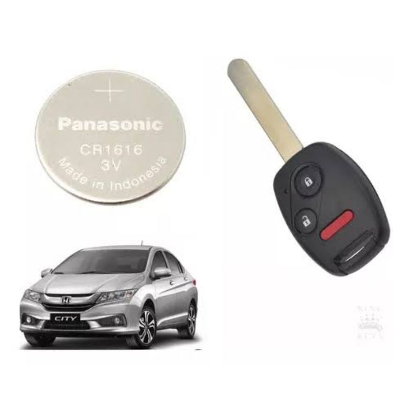 Bateria da chave Honda Civic, City, CRV, 2007 a 2013 em Oferta na Shopee