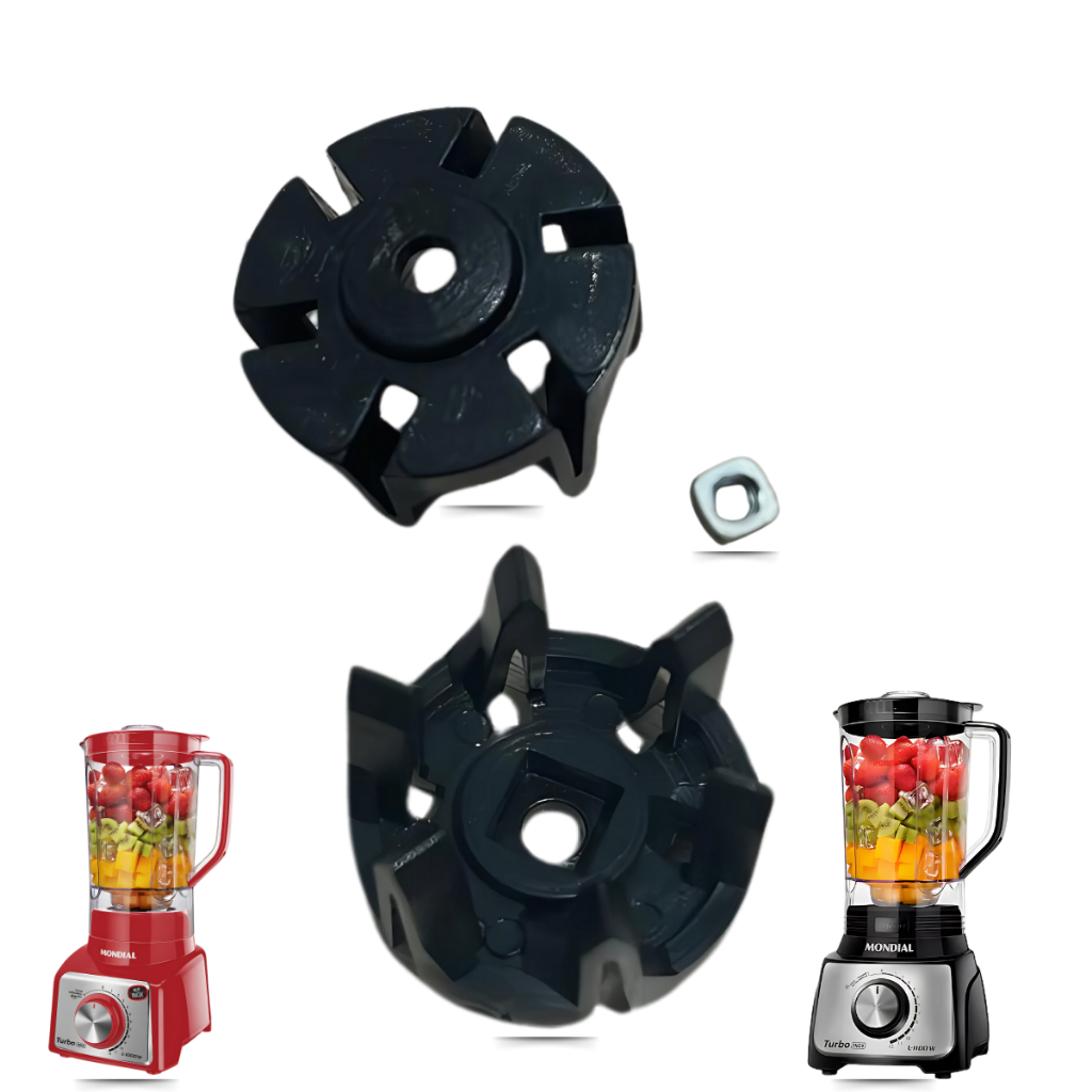 Acoplador Arrastador Arraste Motor Do Copo Liquidificador Para  Modelo Mondial L1000 L99 L900 L1200