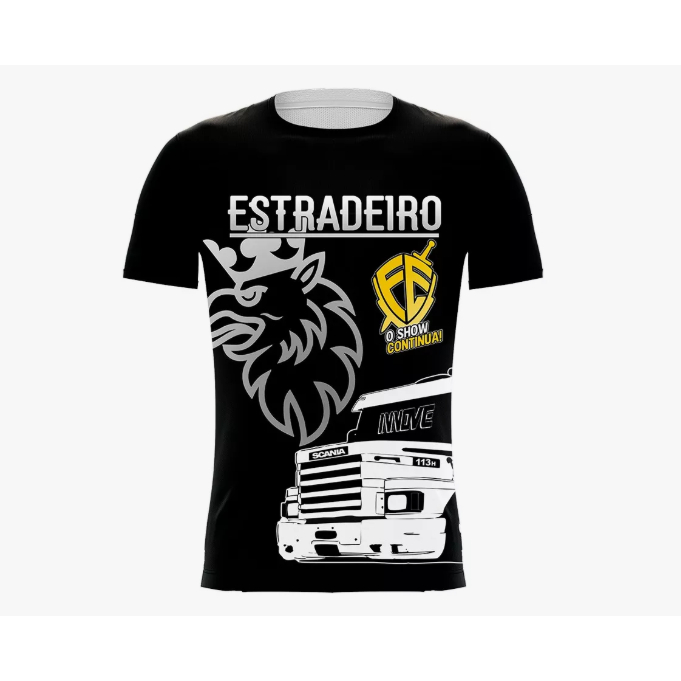 Camisa Personalizada Grupo Gmi Caminhão Grupo Caminhoneiros Estradeiro