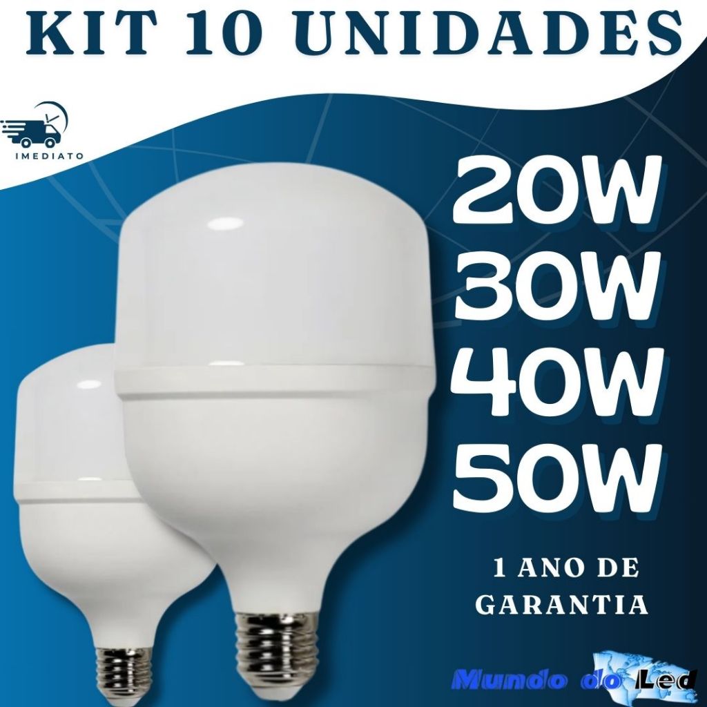 Lâmpada Ultra Led 30w: Onde Comprar | BuscaProdutos