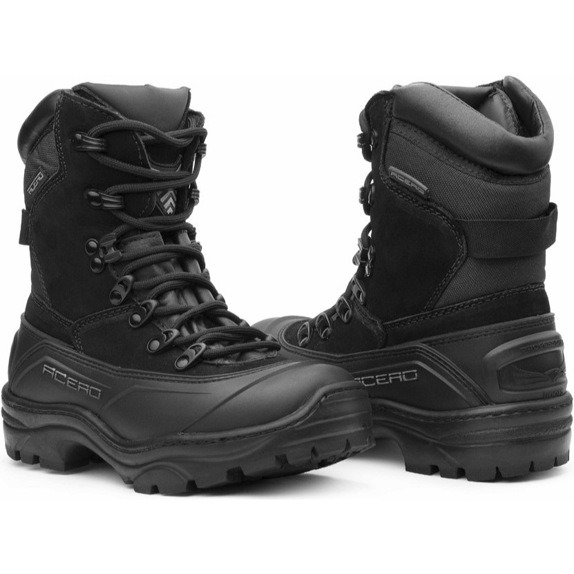 Coturno Militar Tático Acero Original Resistência e Conforto Para Policiais e Segurança Botas Com C.A Tiger Pro Nobuck