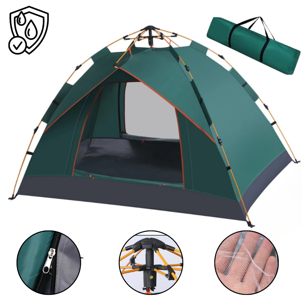 Barraca Acampamento Auto-armavel Impermeavel 2x2m  ...