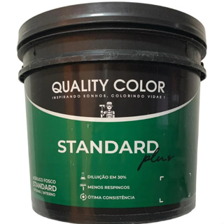 Tinta Standard Plus Lavável 20KG - Excelente Rendimento e Cobertura para Ambientes Internos e Externos em Oferta na Shopee
