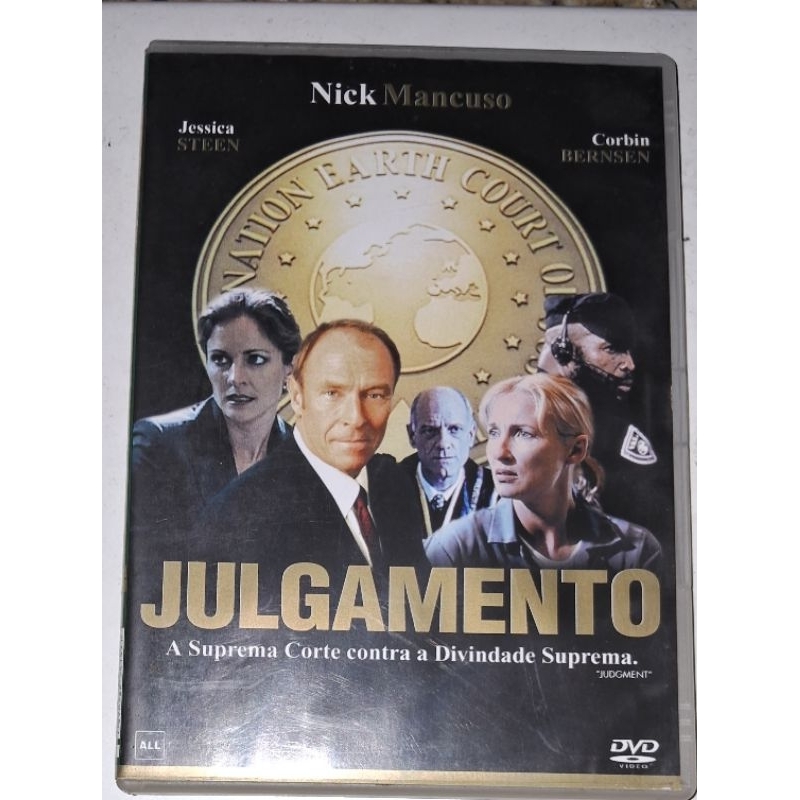 dvd - Julgamento - Nick Mancuso - filme bíblico