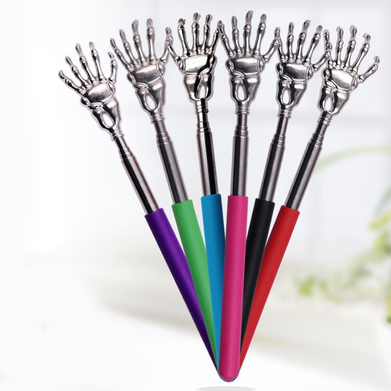 Coçador Regulável Para Costa Metal Caveira