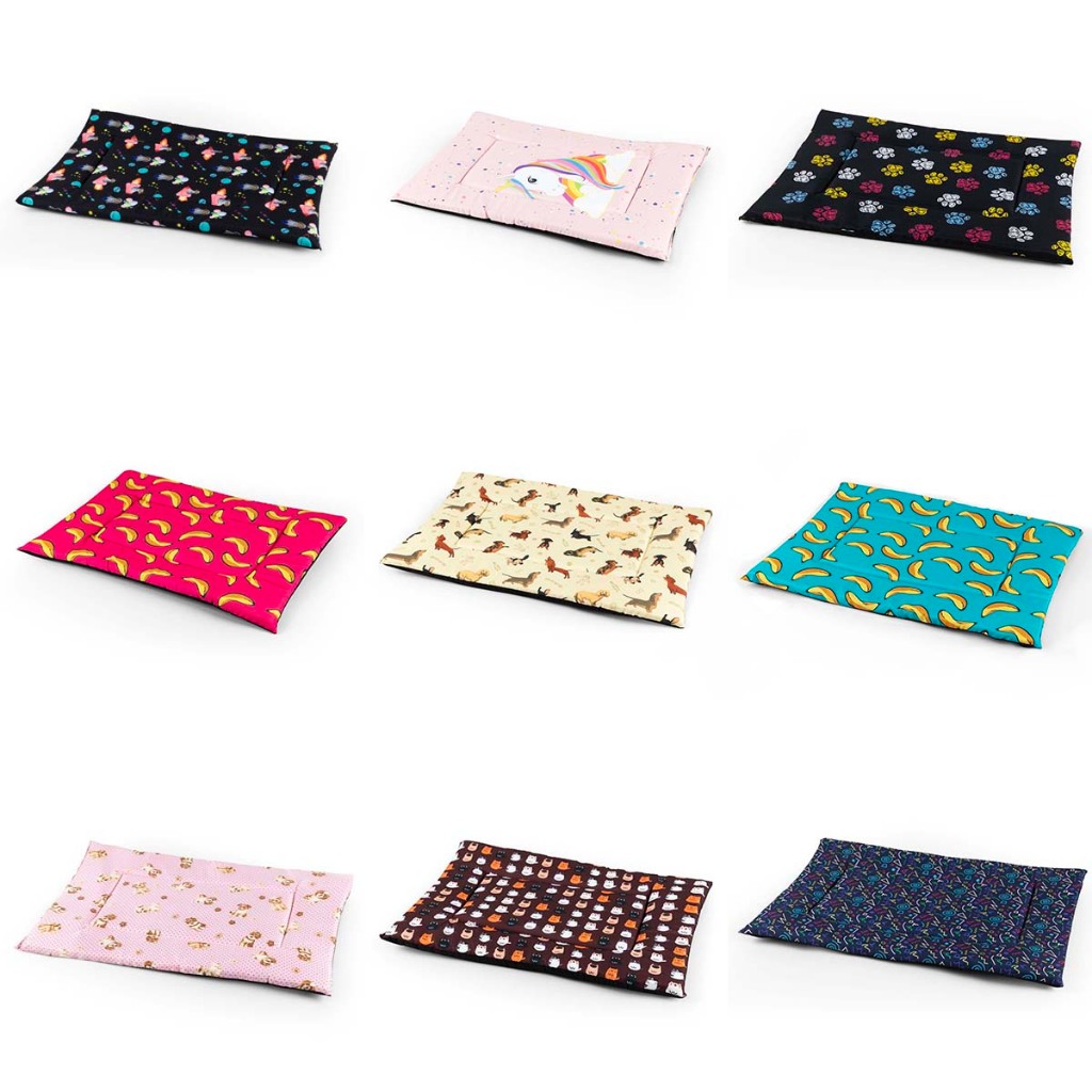 Colchonete Pet 45 cm x 65 cm cachorros cães gatos Casinha Caixa Transporte So...