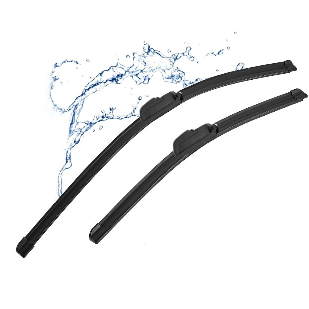 Par Palhetas Limpador de Parabrisa SIlicone Chuva Universal Alta Durabilidade — imagem 1