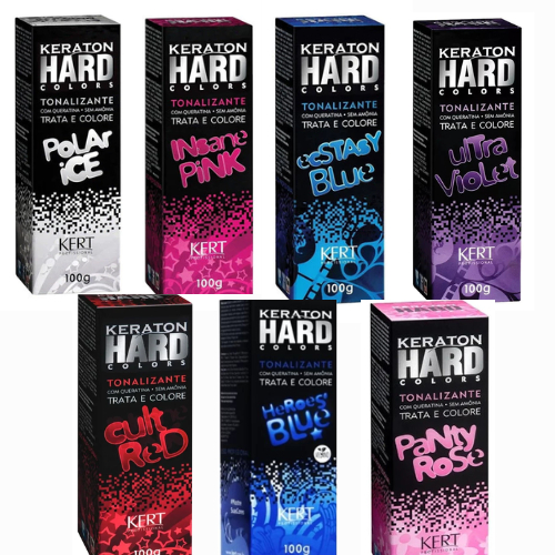 Tonalizante Keraton Hard Color Hidratante 100g - Kert Vegano