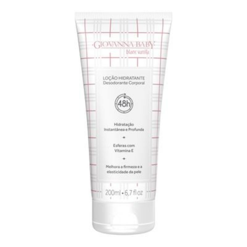 Loção Hidratante Desodorante Giovanna Baby Blanc Vanilla 200ml