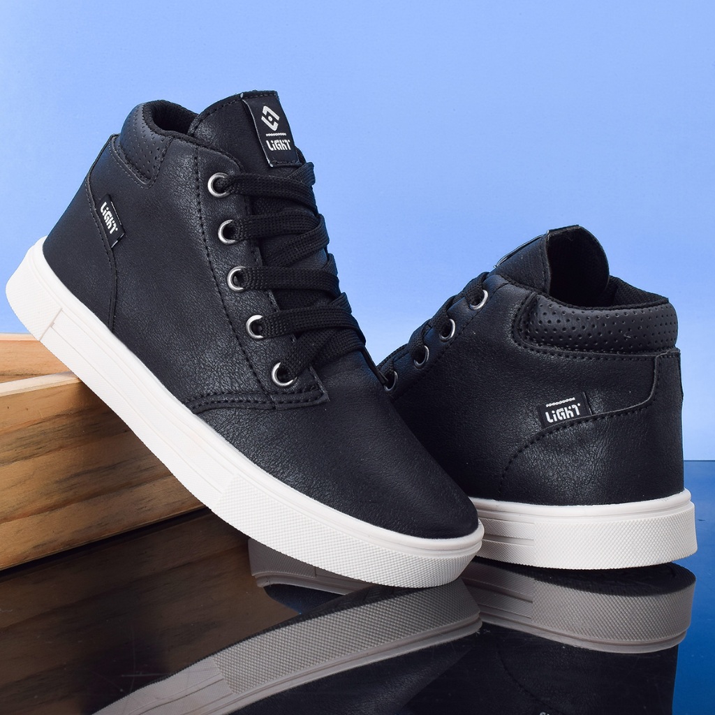 Tenis Botinha Infantil Meninos Casual Cano Alto Confortavel em Oferta na Shopee