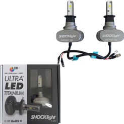 Lâmpada Ultra Led Titanium SLL-60003T H3 6000K Shocklight