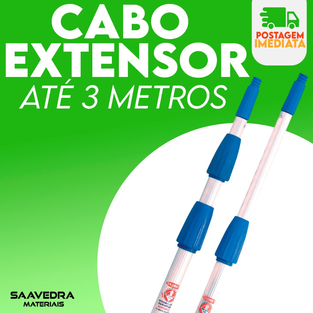 CABO MOP ALUMINIO EXTENSOR 3 METROS
