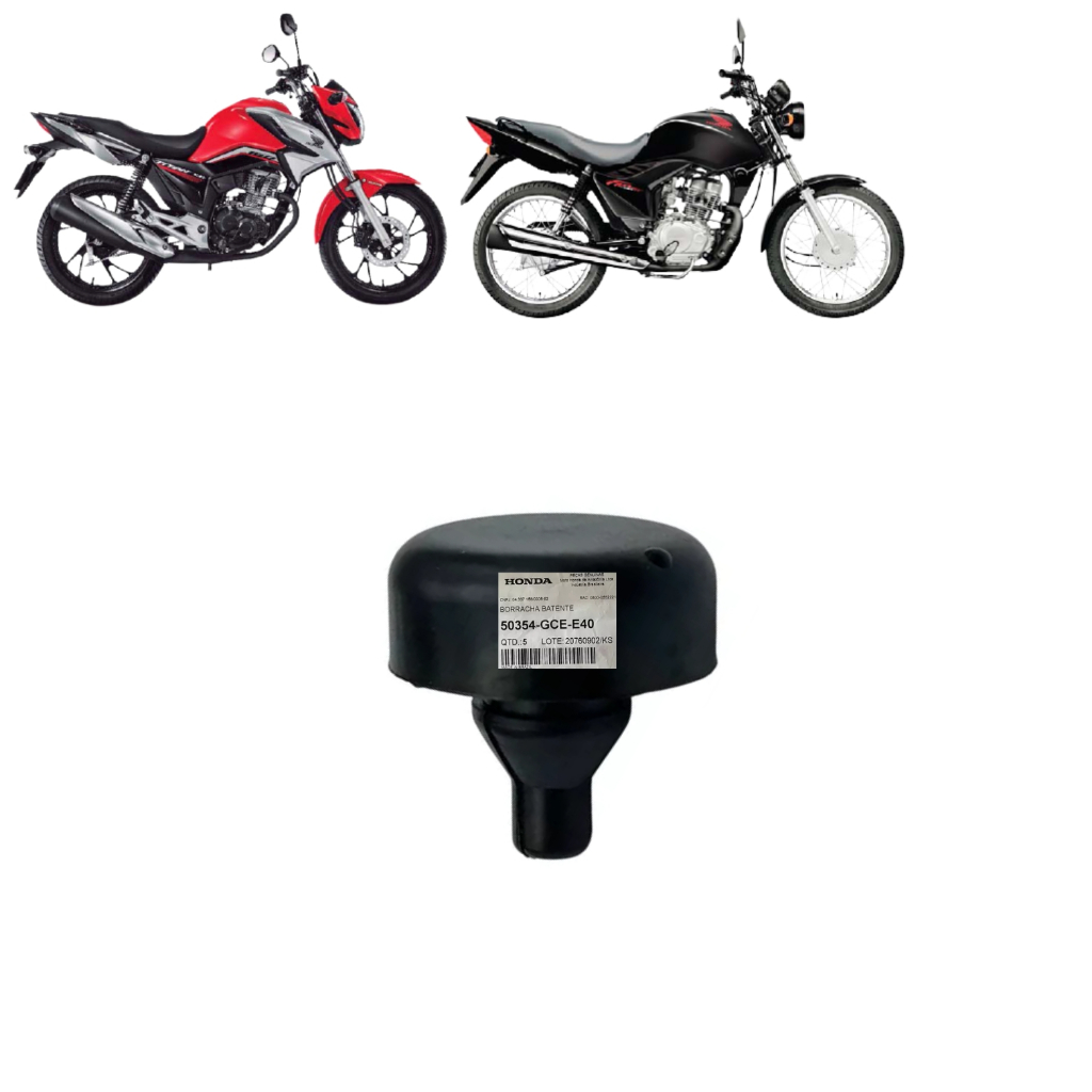 Borracha Coxim Limitador Batente Cavalete Central CG 125 CG 150 CG 160 Original Honda em Oferta na Shopee