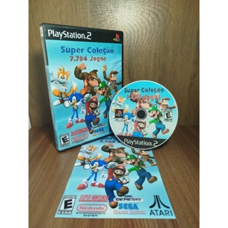 Jogo Super Collection 7.784 Games - Playstation 2 em Oferta na Shopee