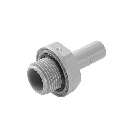Rosca macho BSP 1/4 x 3/8 pino - DMFIT - ASAB0604