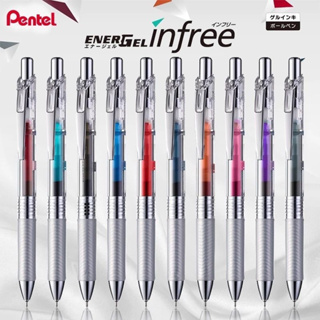 Caneta em Gel ENERGEL INFREE PENTEL 0.5mm e 0.7mm em Oferta na Shopee