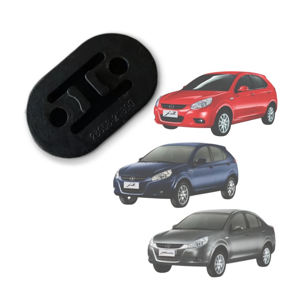 Borrachas Coxim De Escapamento Jac J3 2011 2012 2013 Original